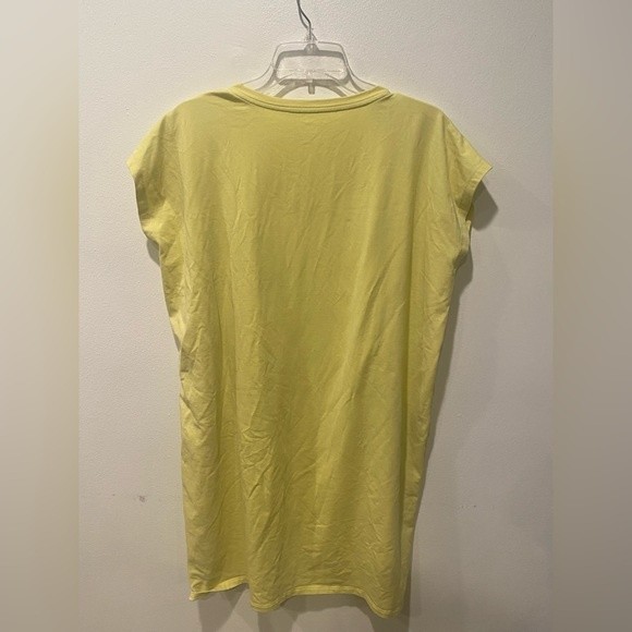 Eileen Fisher Yellow organic cotton tunic shirt size M - Picture 6 of 6